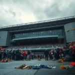 Torcedores do Liverpool homenageiam Diogo Jota após trágico acidente