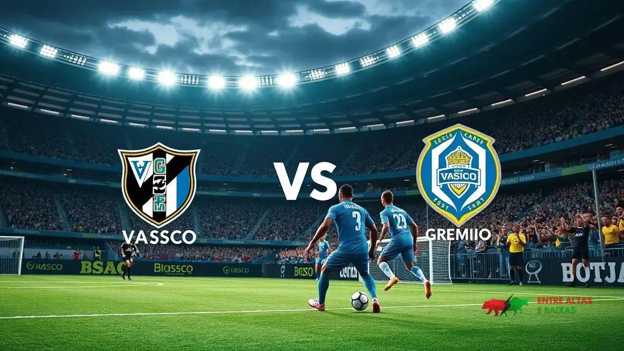 Vasco e Grêmio se enfrentam em São Januário com ambos pressionados no Brasileirão