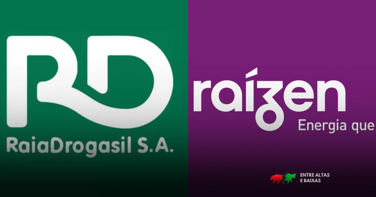 Ações da Raia Drogasil (RADL3) liderou as altas, enquanto Raízen (RAIZ4) foi a maior queda do mês na bolsa de valores.