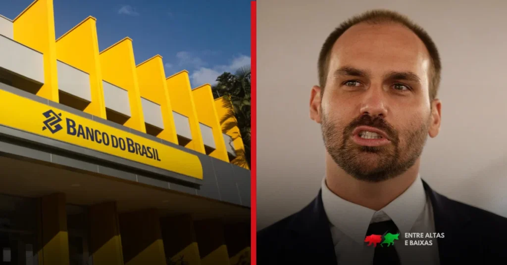 Banco do Brasil denunciou Eduardo Bolsonaro