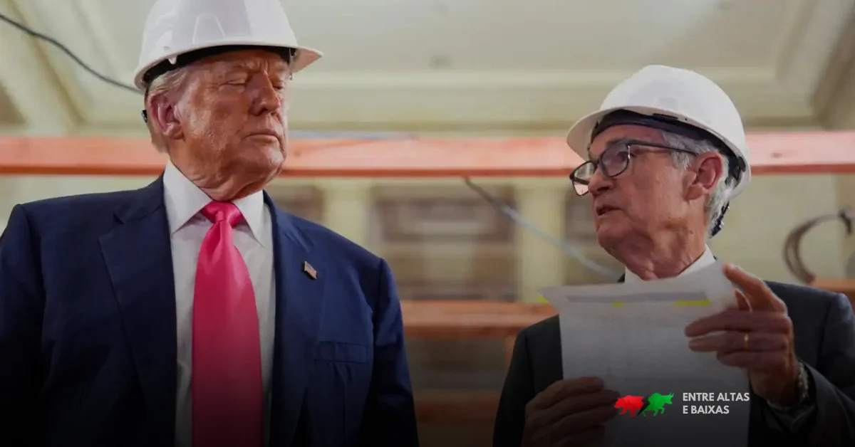 Trump pressiona o Federal Reserve