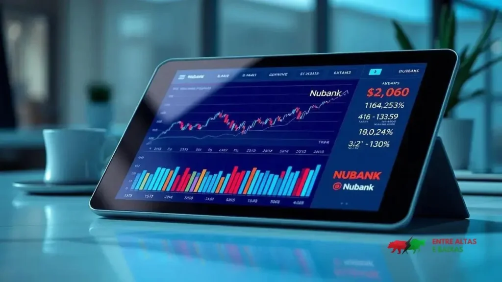 Ações do Nubank ROXO34 subem 15% após recomendações de compra