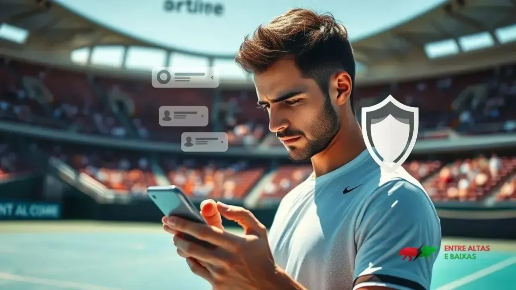 ATP usa IA para bloquear 162.000 mensagens de abuso contra tenistas