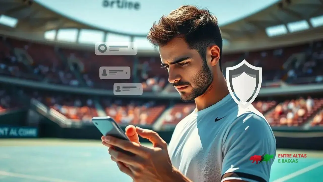 ATP usa IA para bloquear 162.000 mensagens de abuso contra tenistas