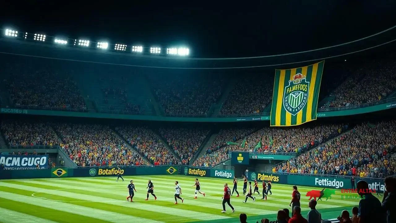 Botafogo x Palmeiras: cenário na rodada do Brasileirão e Libertadores