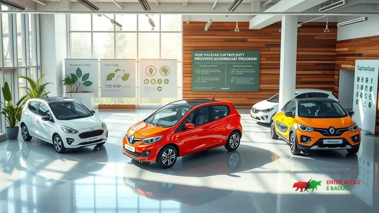 Carro sustentável impulsiona alta de 16,7% nas vendas de carros zero km em 2025