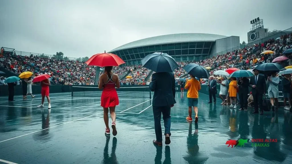Chuva em Nova York cancela qualifying do US Open; pares mistos seguem no Arthur Ashe