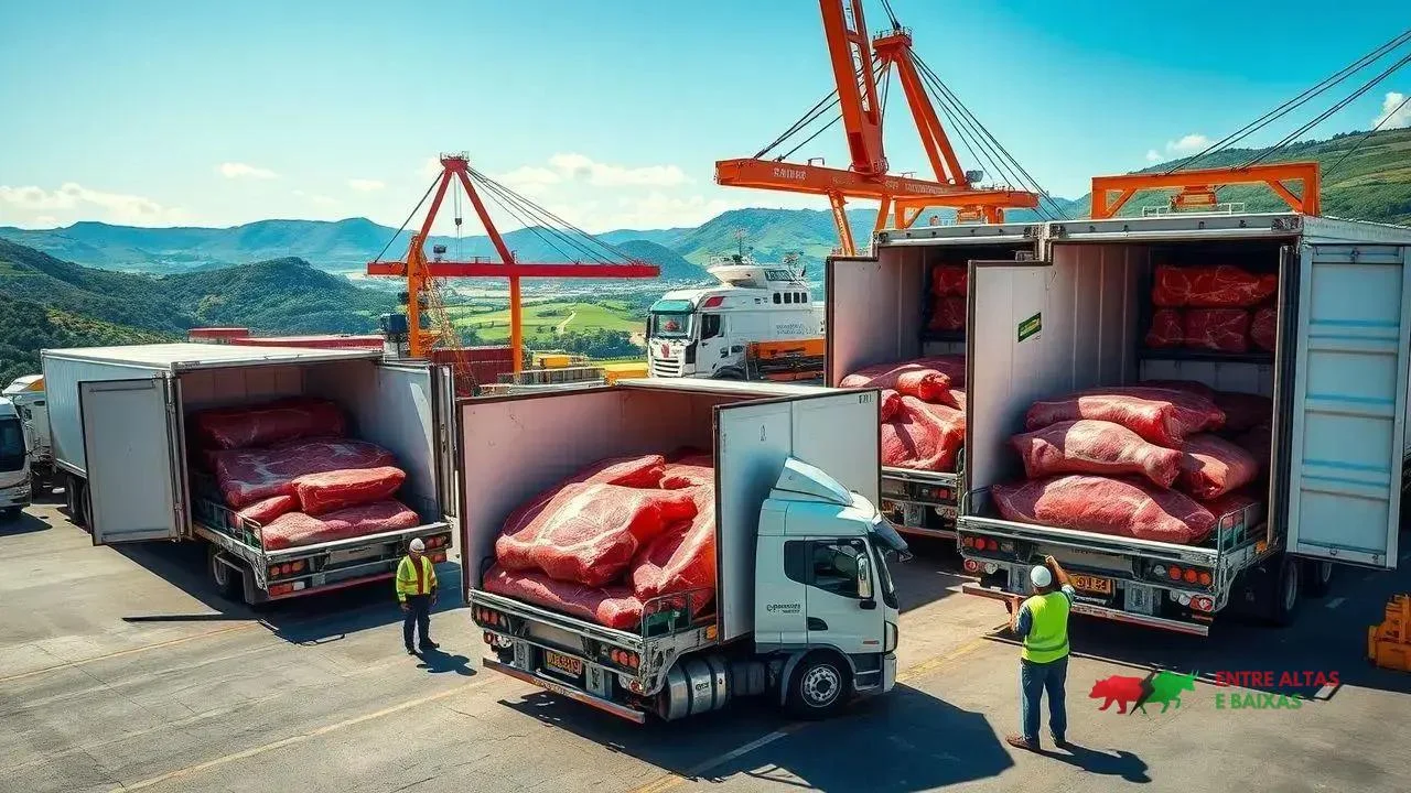 Crescimento das Exportações de Carne no Paraná: US$ 13,2 Bilhões de Janeiro a Julho de 2025