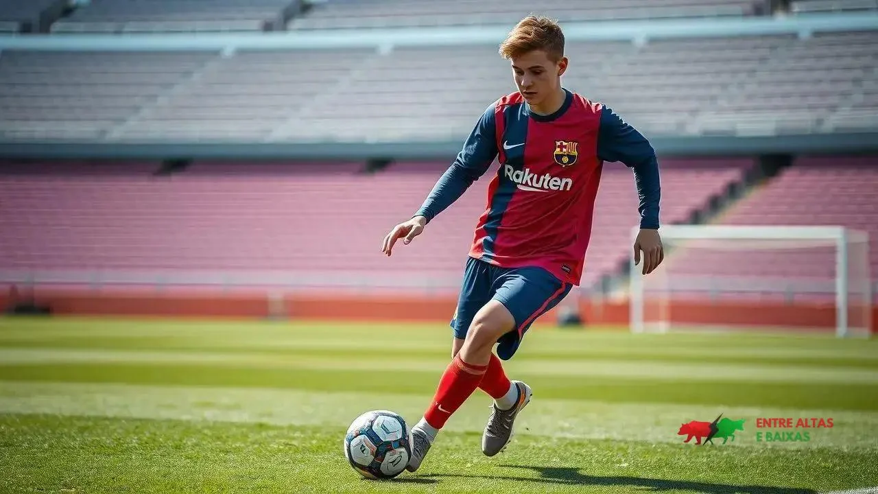 Ebrima Tunkara, 15 anos: a nova promessa da base do Barcelona e comparação com Yamal