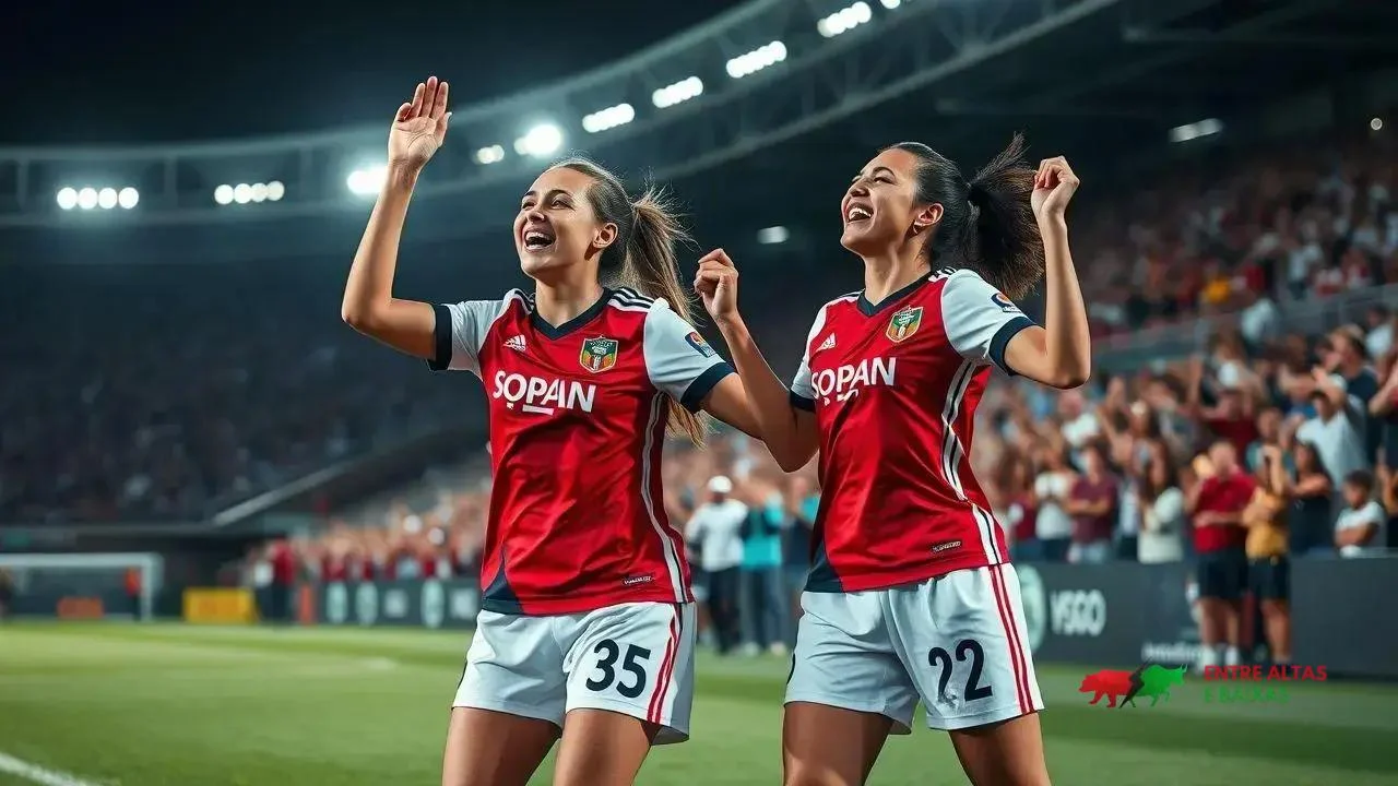 Gêmeas Calazans estreiam juntas pelo São Paulo na Fonte Luminosa