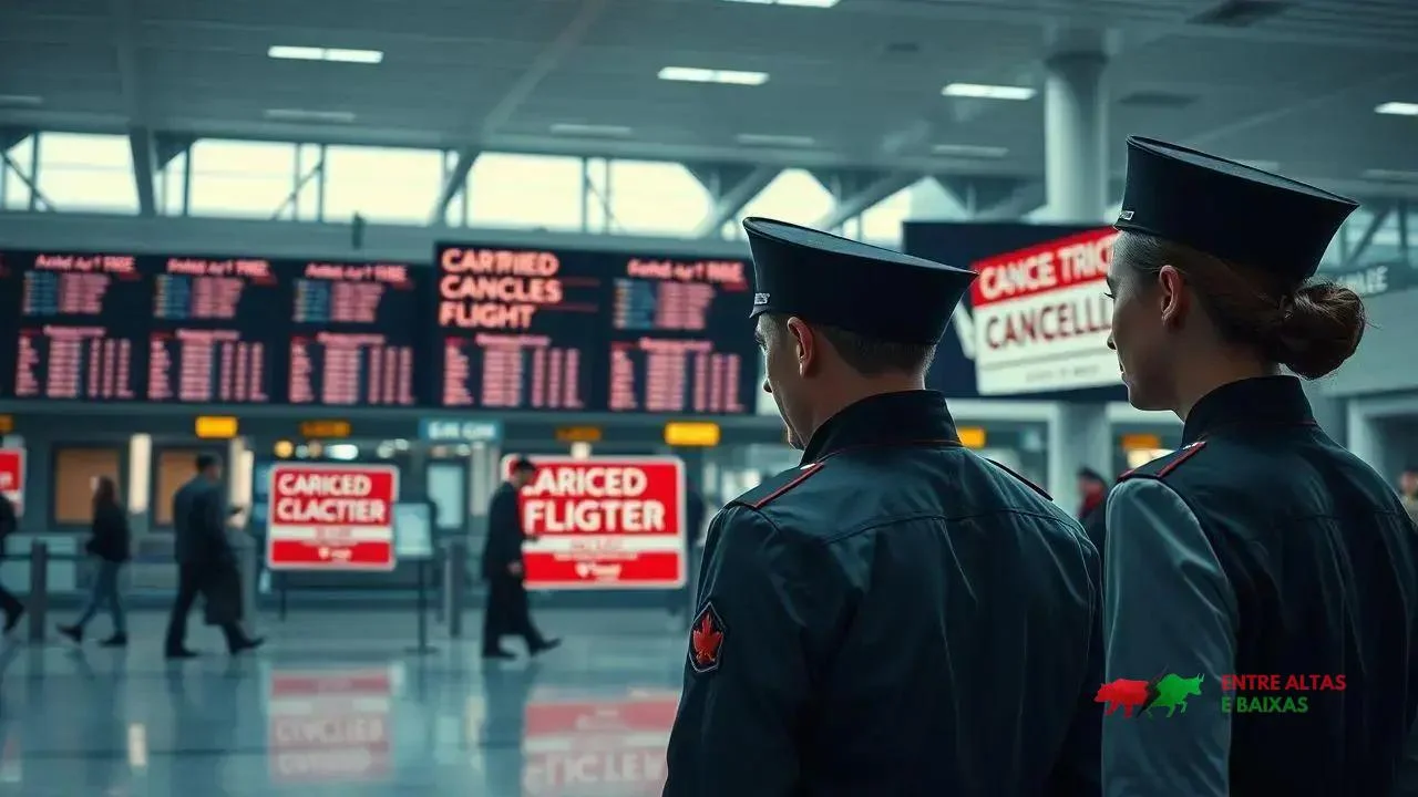 Greve da Air Canada: Operações Retornam Após Intervenção do Governo