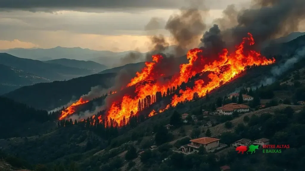 Incêndios florestais na Espanha causam fechamento do Caminho de Santiago