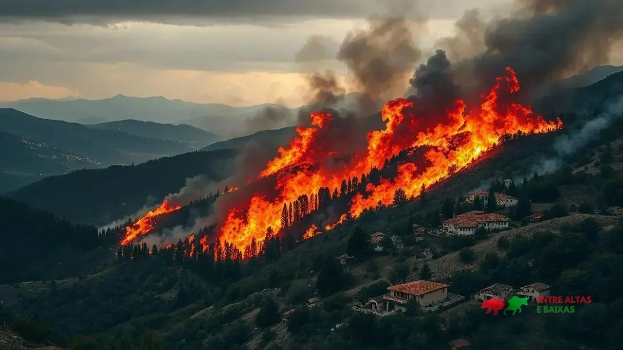 Incêndios florestais na Espanha causam fechamento do Caminho de Santiago