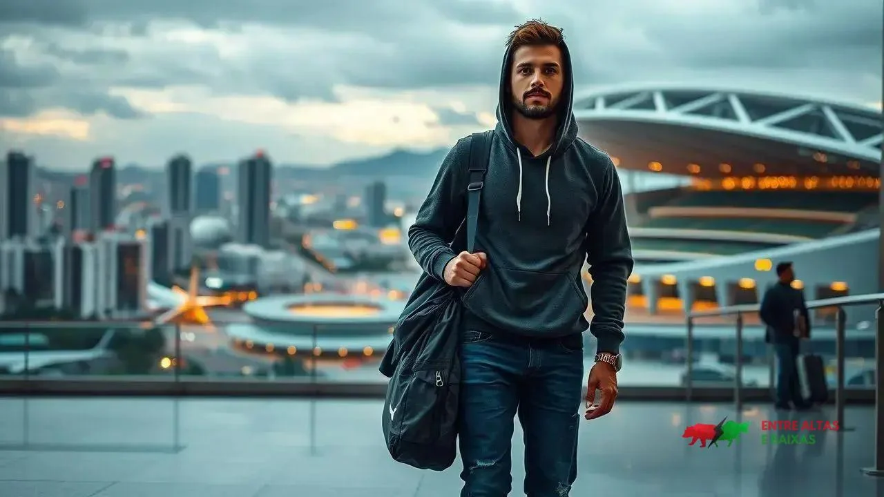 Lucho Acosta desembarca no Rio para assinar com o Fluminense por US$ 4 milhões