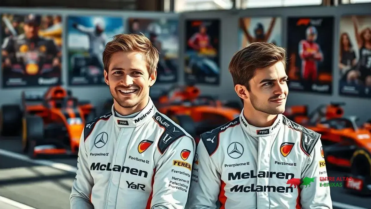 Norris admite ser "tricky" manter amizade com Piastri na McLaren