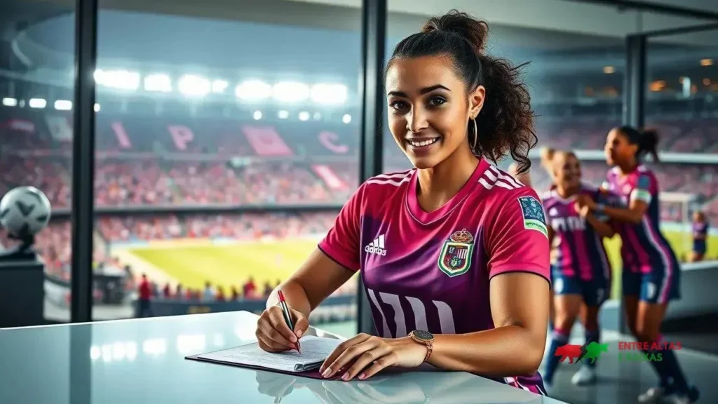 Orlando oficializa Jacquie Ovalle por €1,3 mi e quebra recorde histórico