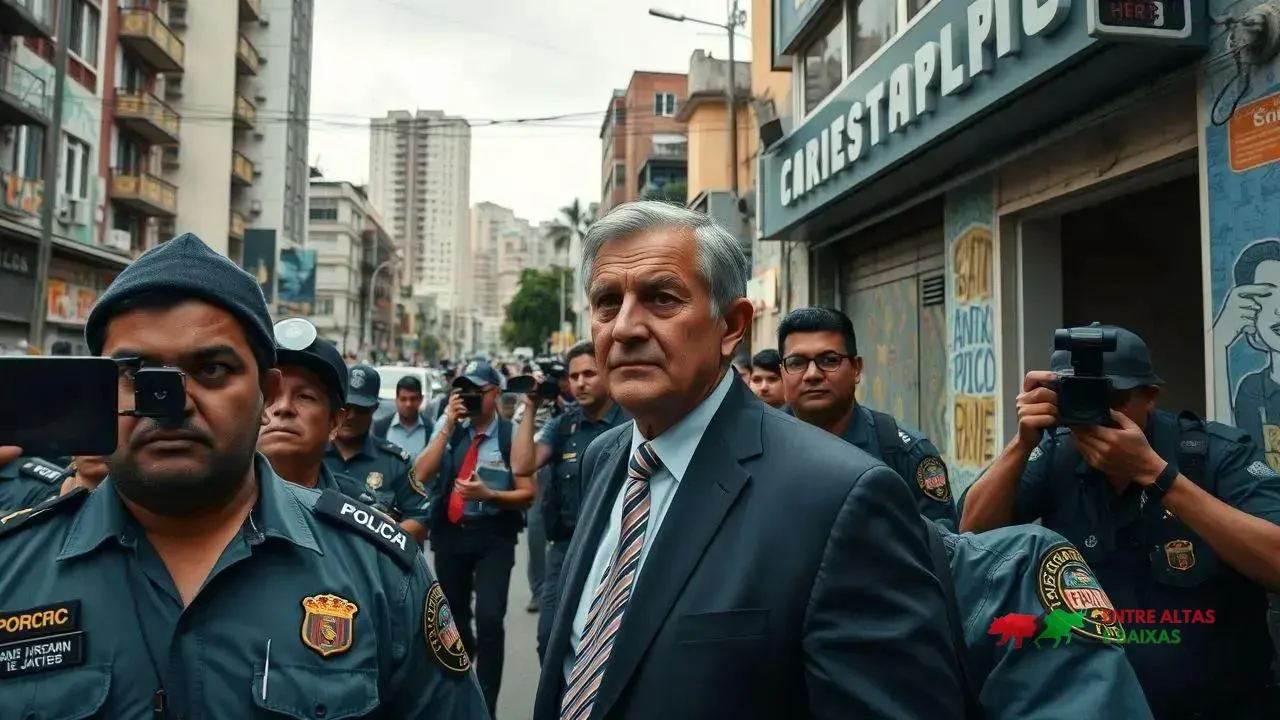 Presidente Pedrinho presta depoimento na Delegacia Antissequestro do Rio