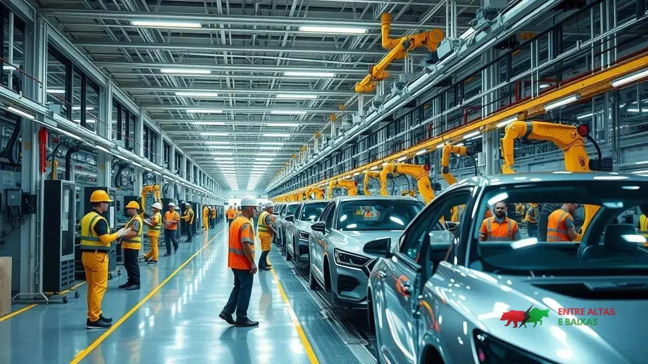 Produção industrial sobe 0,1% em junho de 2025 com destaque para setor automotivo