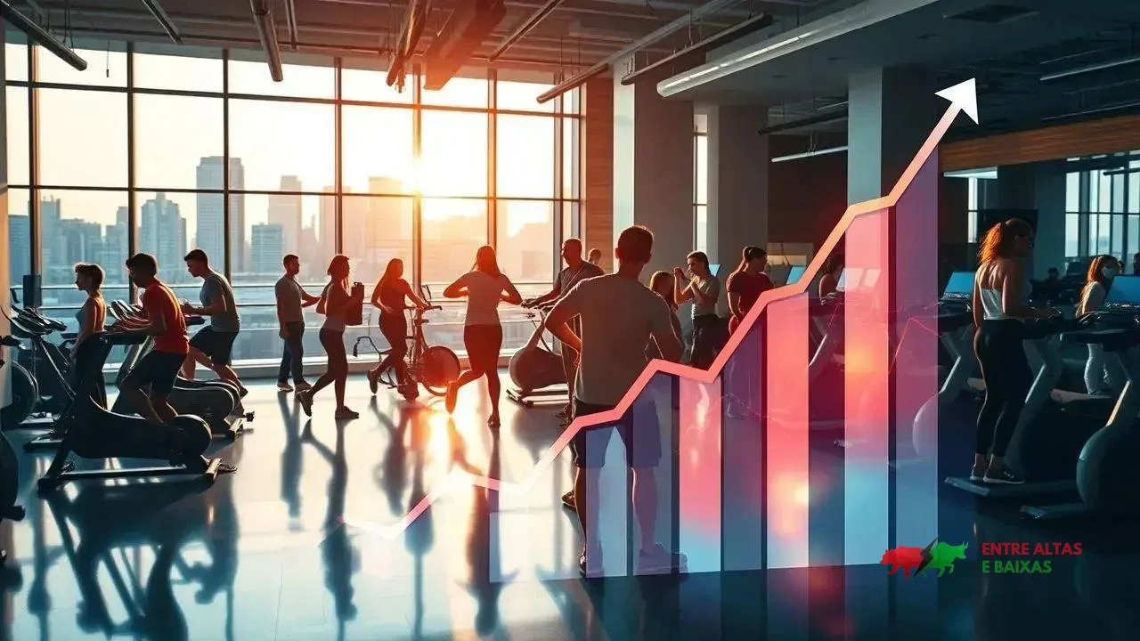 Resultados Smart Fit 2T25 impulsionam ações SMFT3 com alta de 7,43%
