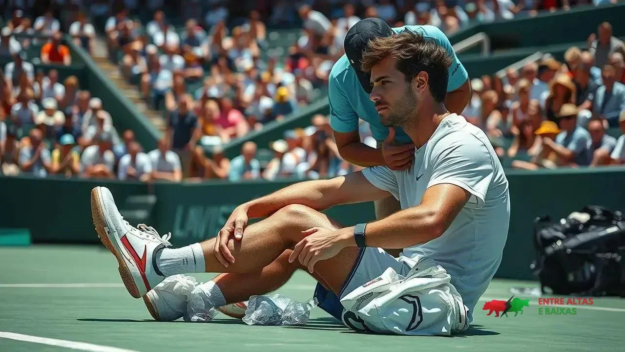 Rinderknech desmaia em partida no Cincinnati Open; Auger-Aliassime avança