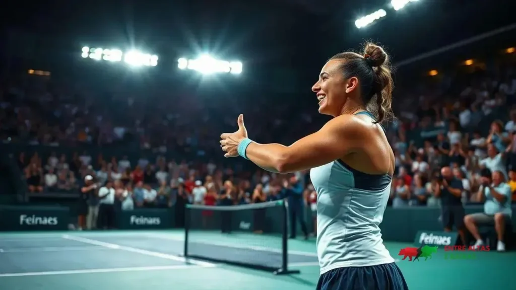 Sabalenka vence Fernandez por 6-2, 7-6 (7-2) e avança no US Open