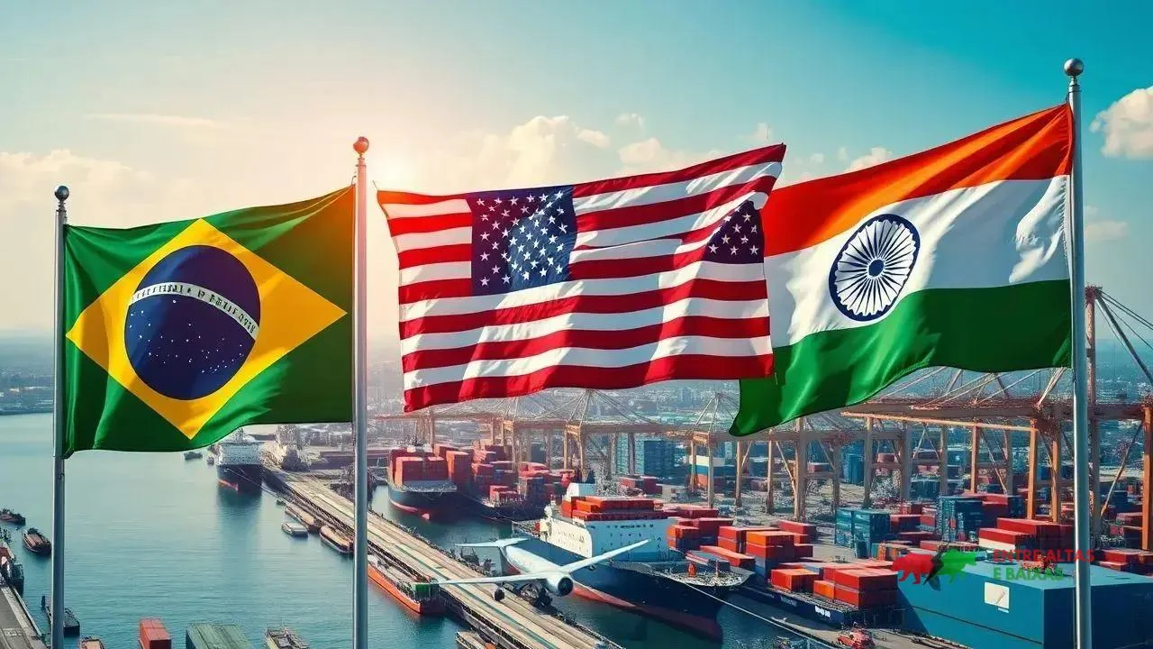 Tarifas dos EUA Impactam Países do Brics: Brasil Sofre Taxa de 50%