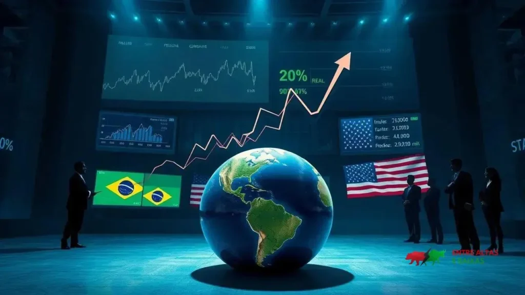 Taxas de Juros Futuros Disparam com Agravamento do Impasse Brasil-EUA