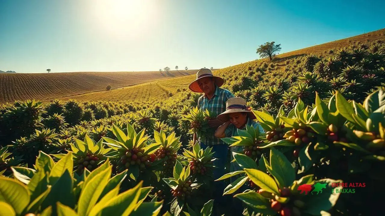 Temperaturas Elevadas em Agosto Aceleram a Colheita de Café no Brasil