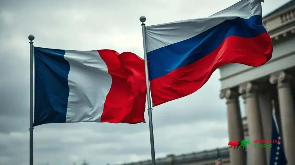 Tensão na Europa: Rússia critica Macron por chamar Putin de "ogro"