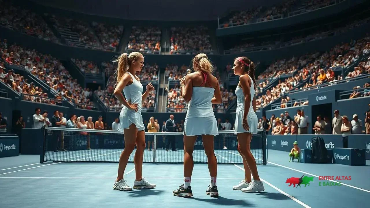 Townsend: 'let my racquet talk' após acusações de Ostapenko no US Open