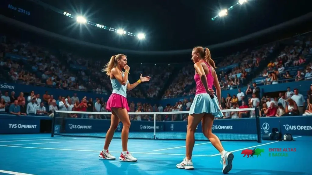 Townsend vence Ostapenko 7-5, 6-1 e relata insultos no US Open