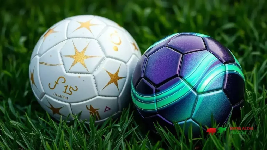 Uefa revela bolas da Champions 2025/26 com designs que homenageiam o espaço