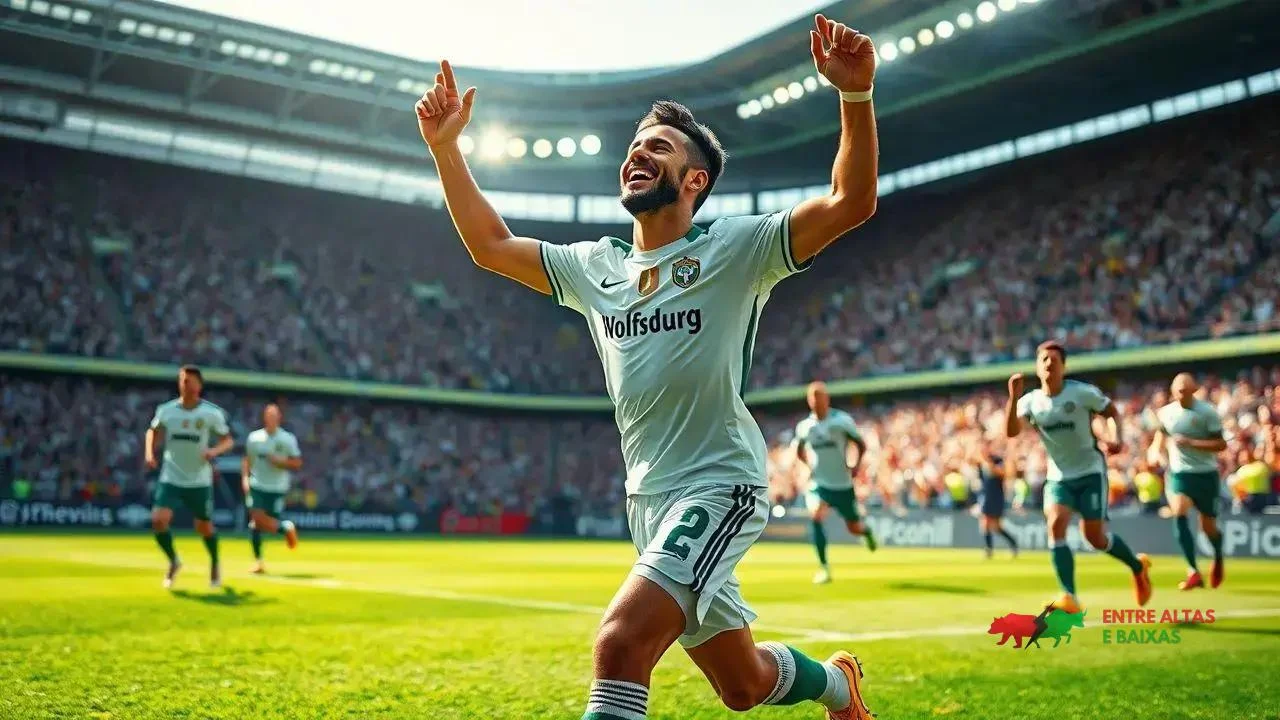 Vini Souza estreia pelo Wolfsburg em goleada histórica de 9 a 0