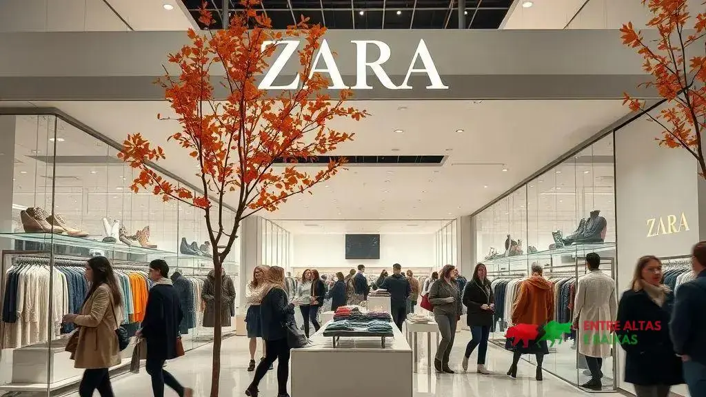 Ações da Inditex Sobem 6% com Crescimento de 9% nas Vendas de Outono