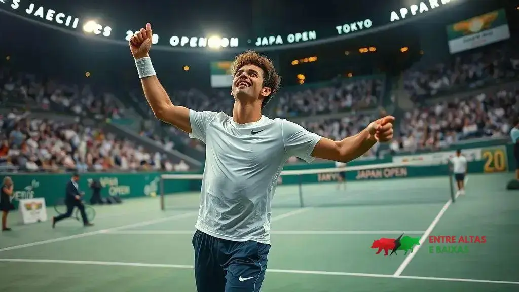 Alcaraz bate Ruud 3-6, 6-3, 6-4 e enfrenta Fritz na final do Japan Open
