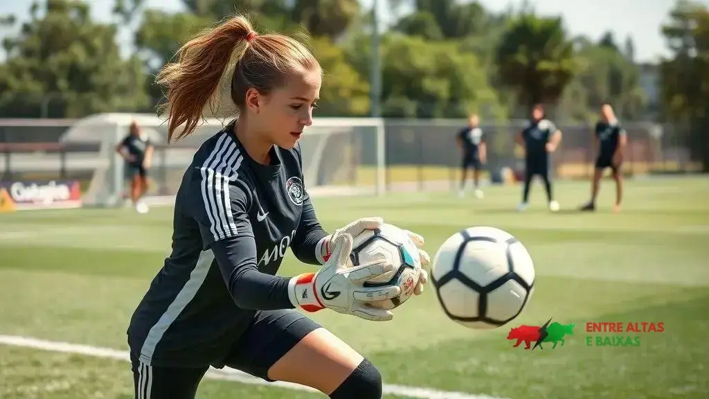 Ana Morganti, goleira promessa do Corinthians, avança na seleção e na base