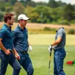 Andy Murray e Finn Russell: poderiam jogar em um major de golfe?