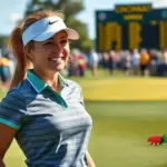 Charley Hull lidera Queen City Championship por um tiro após 3 voltas