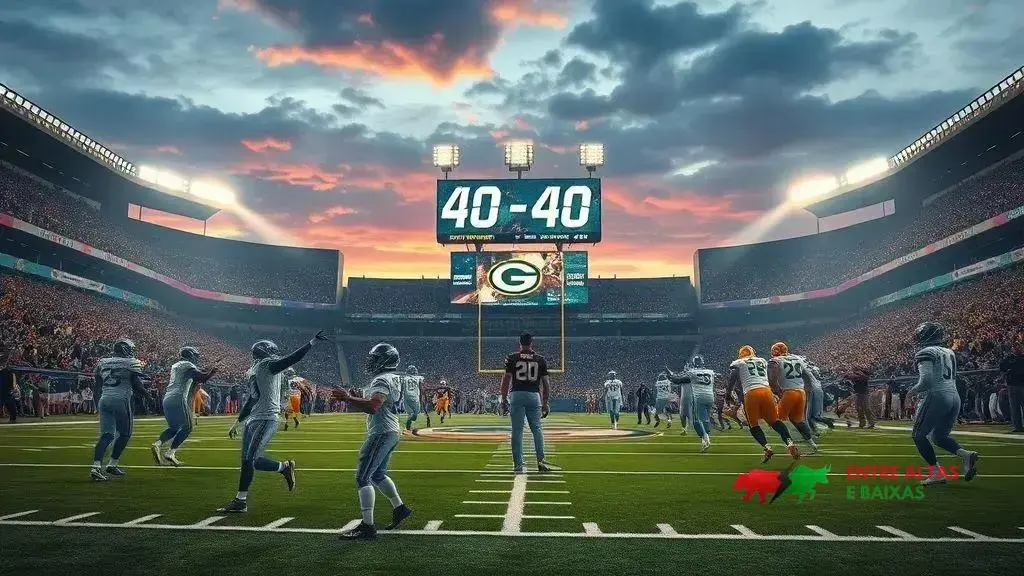 Cowboys e Packers empataram em 40-40 após prorrogação emocionante