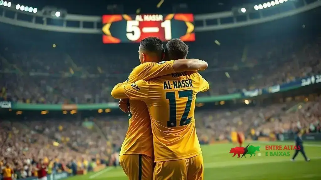 Cristiano Ronaldo e João Félix brilham: Al‑Nassr vence 5 a 1 e assume liderança