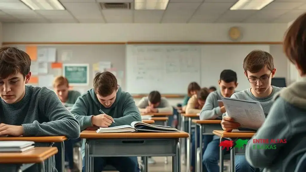 Desempenho dos alunos do ensino médio dos EUA atinge nível alarmante