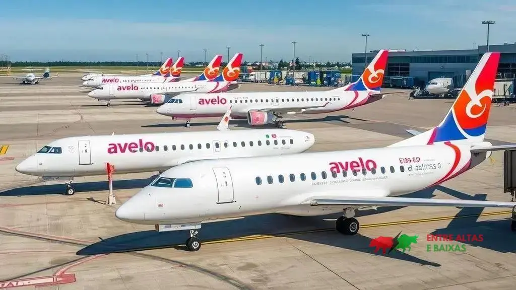Embraer EMBR3 Tem Queda Após Pedido de 100 Jatos pela Avelo Airlines