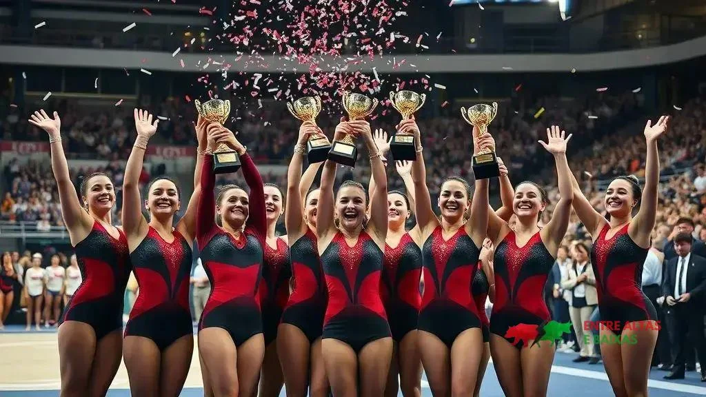 Flamengo campeão do Brasileiro de ginástica: Flávia Saraiva e Lorrane em destaque