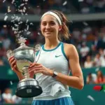 Iva Jovic, 17: campeã do Guadalajara sobe ao top 40 e impressiona