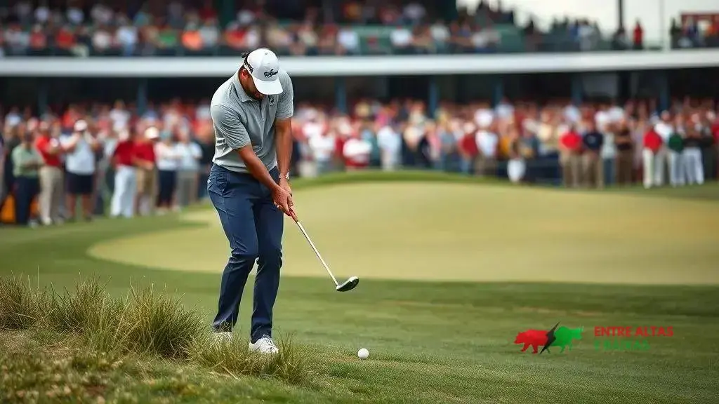 Jon Rahm acerta 'quality' chip e coloca Hatton um a frente no Ryder Cup