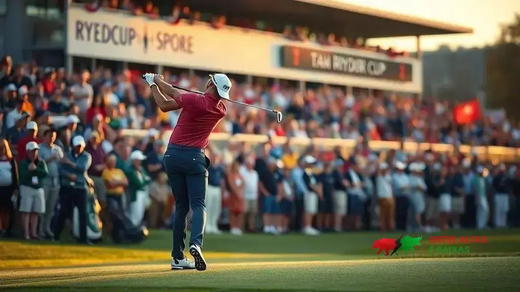Justin Rose vence buraco após tacada fora do alvo no Ryder Cup 2025