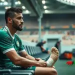 Khellven sofre trauma no pé e vira dúvida para Palmeiras vs Fortaleza
