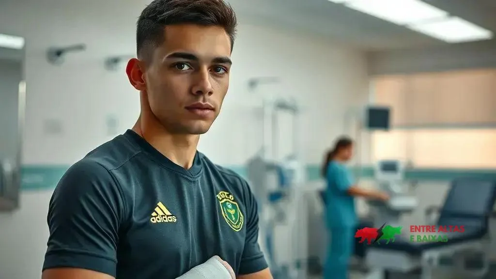 Nathan Fernandes passa por cirurgia no antebraço direito e inicia recuperação