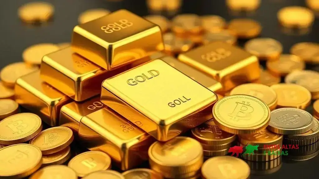 Ouro supera US$3.600/onça com expectativas de cortes de juros do Fed