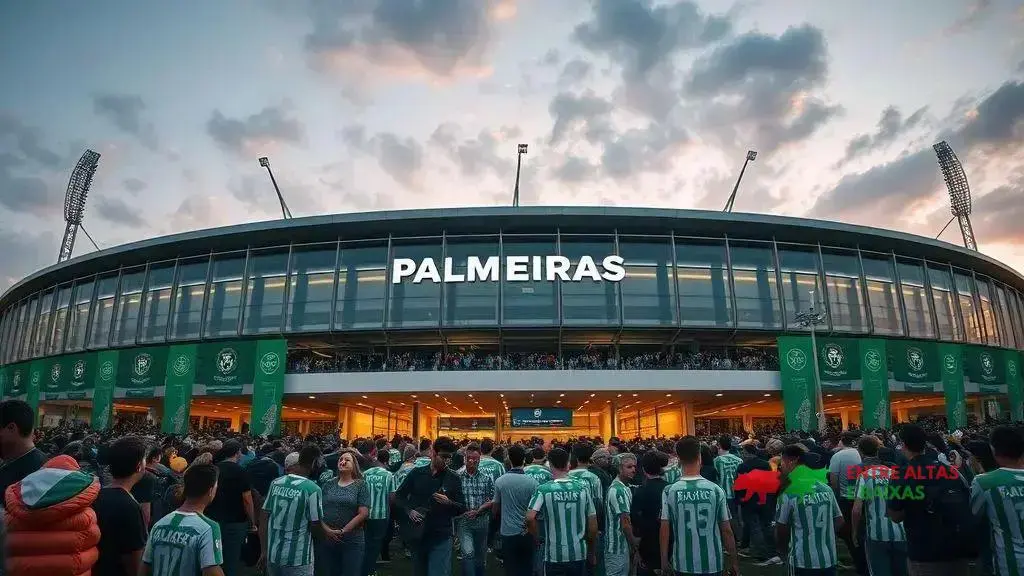 Palmeiras vende 20.200 ingressos para jogo com Fortaleza no Allianz Parque